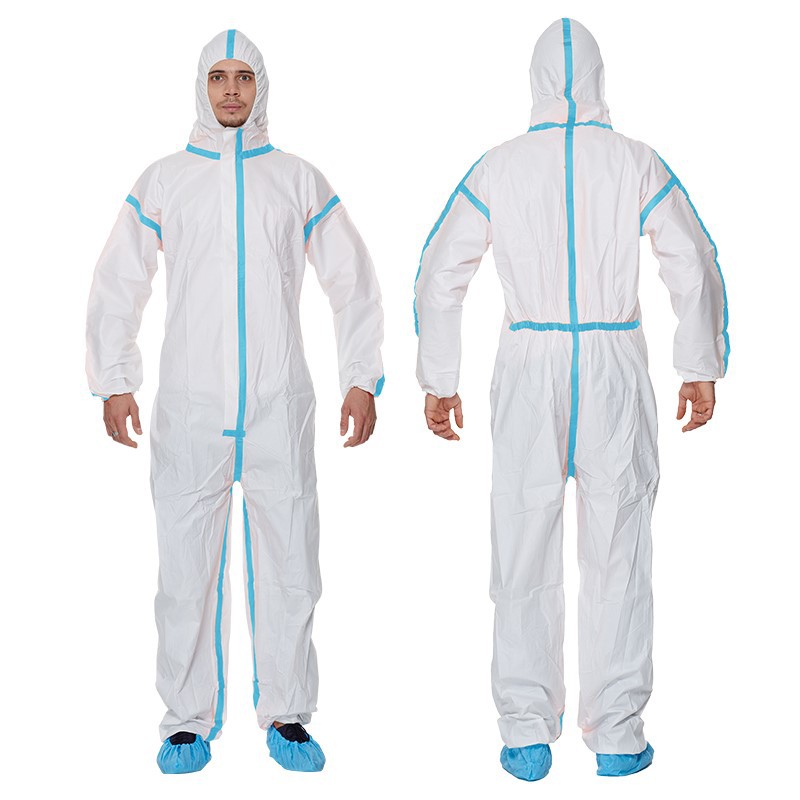 disposable coverall with tape-01