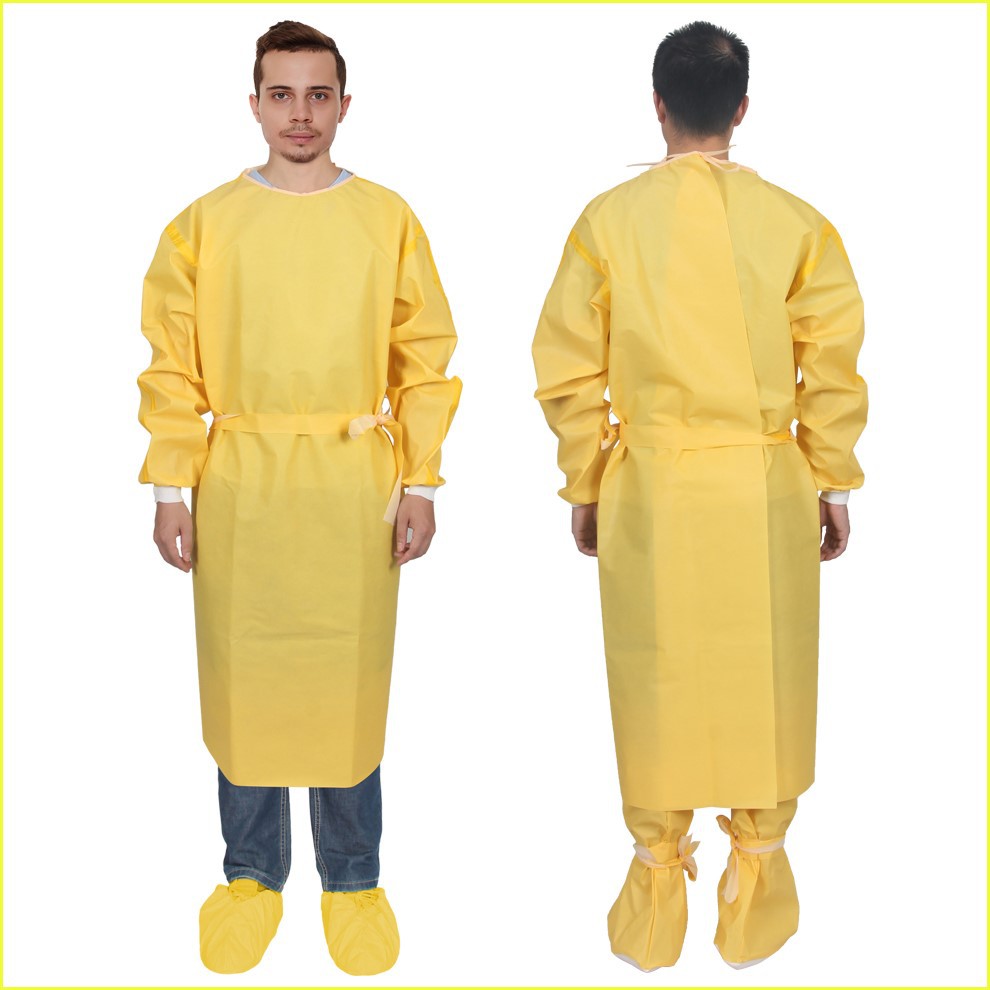 Disposable Coverall Isolate Coat--1