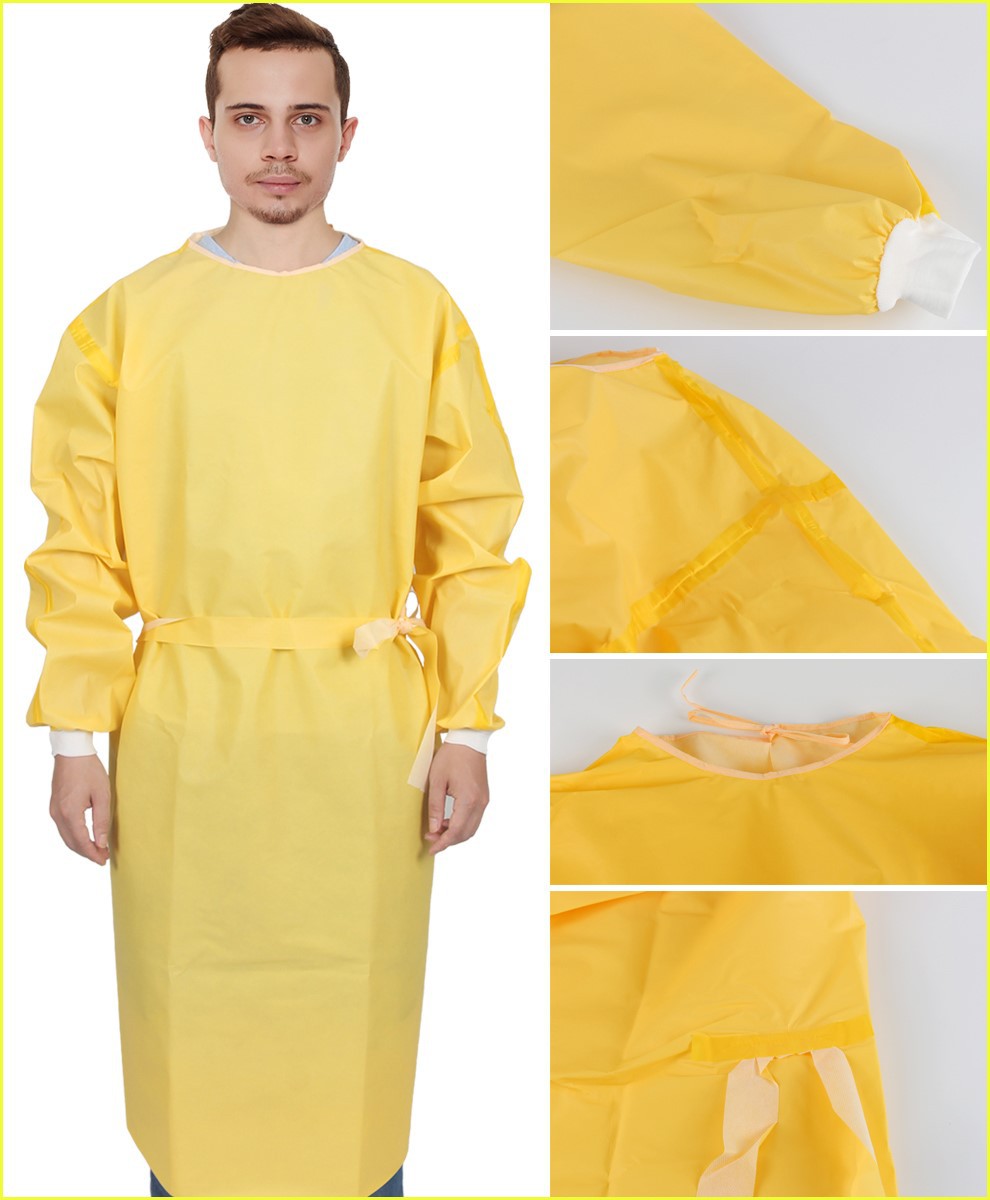 Disposable Coverall Isolate Coat-2