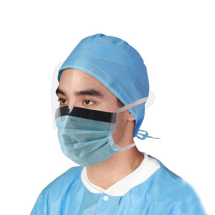 Disposable Antifog Medical Mask With Shield