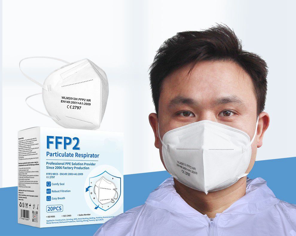 Disposable FFP2 Folding Respirators With Head-band_01