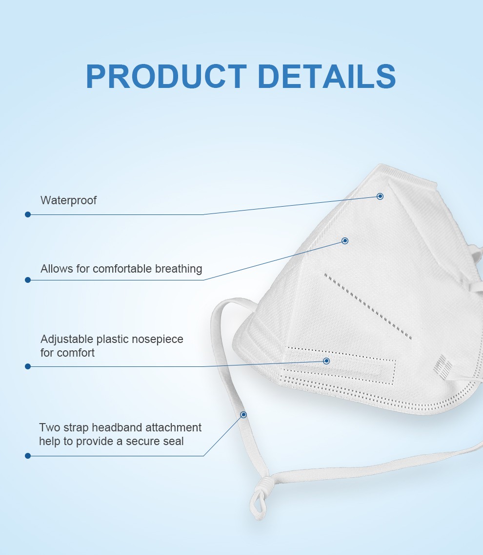 Disposable FFP2 Folding Respirators With Head-band_04