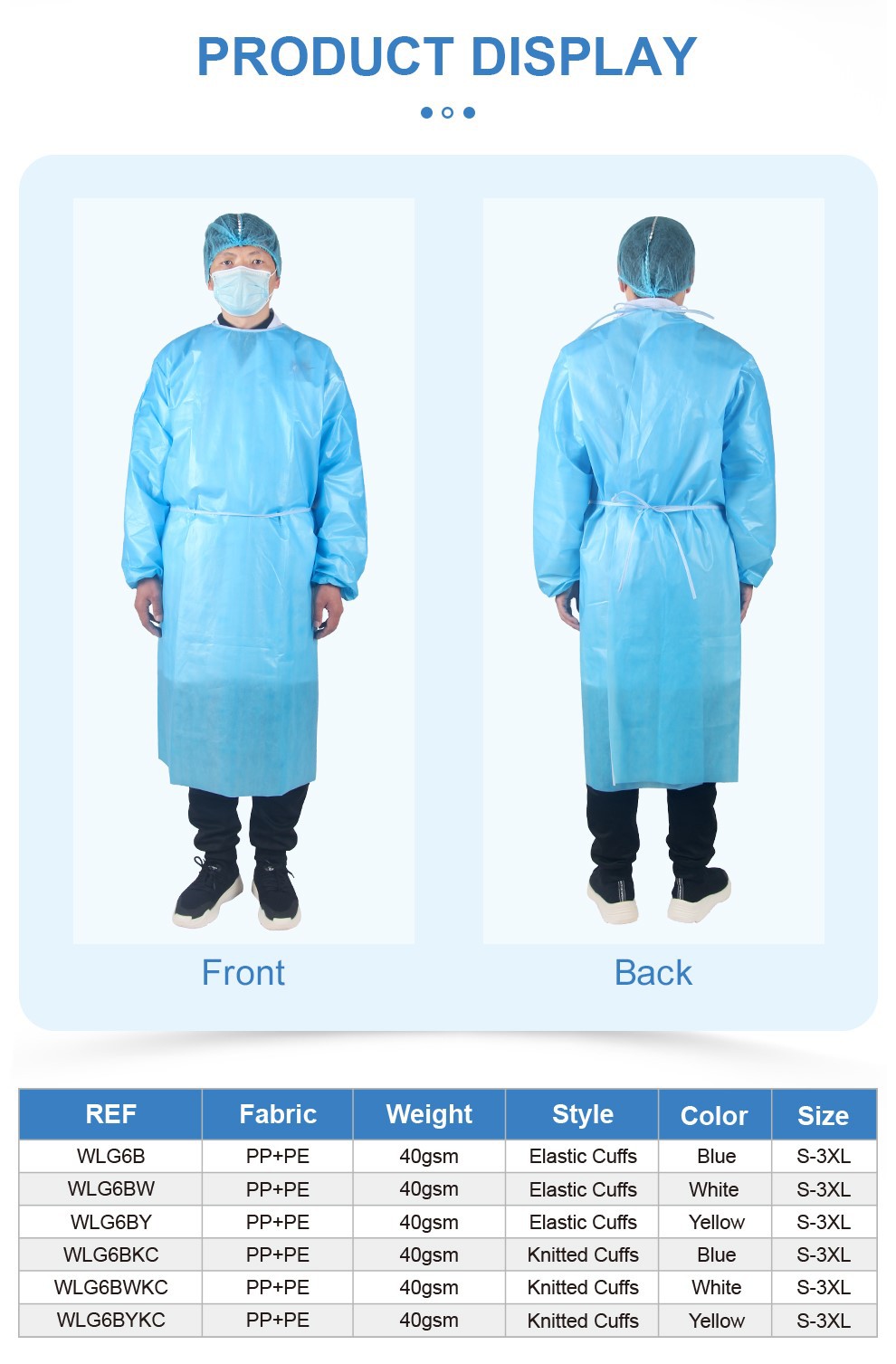 Type 6B Chemical Isolation Gown04