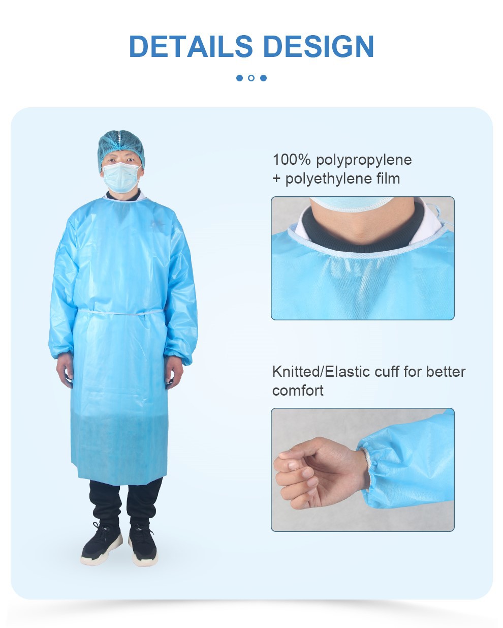 Type 6B Chemical Isolation Gown02