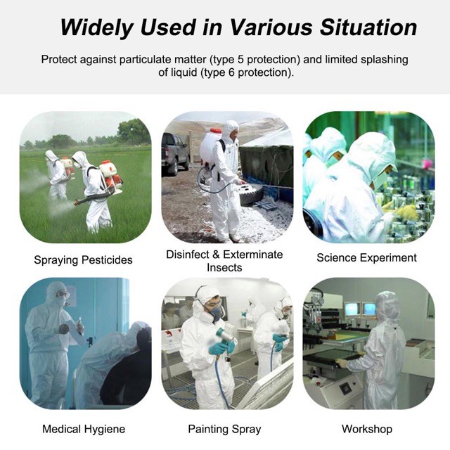 disposable coverall application