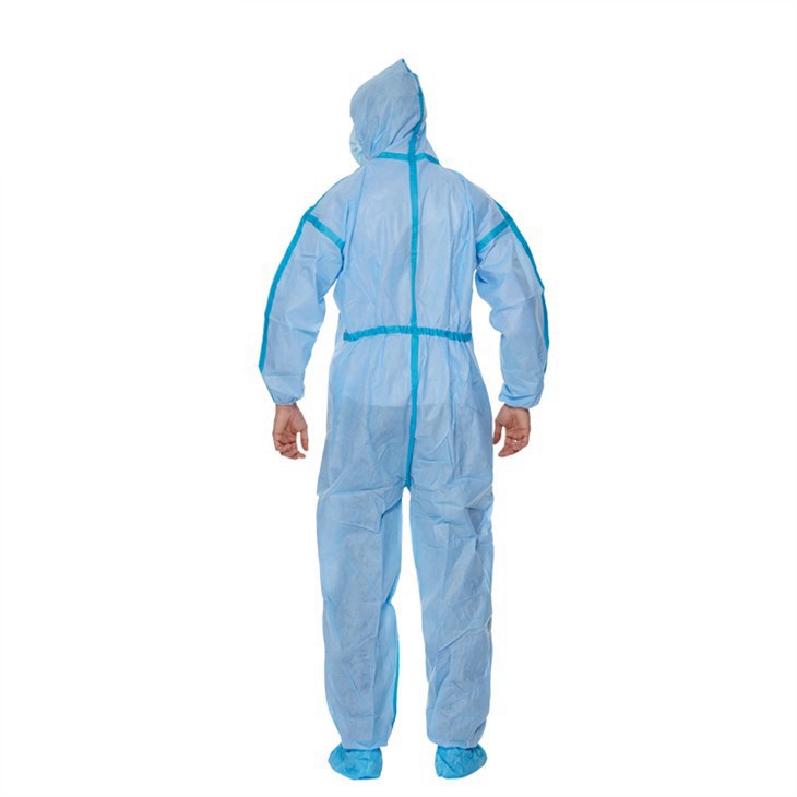 Disposable SMS Coverall With Taped Seams