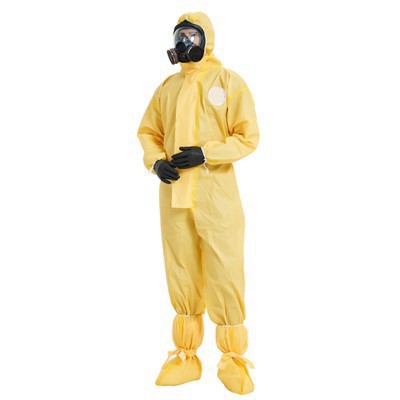 Disposable Hazmat Suit Yellow