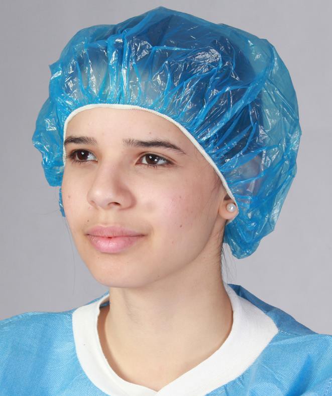 Disposable PE Shower Cap