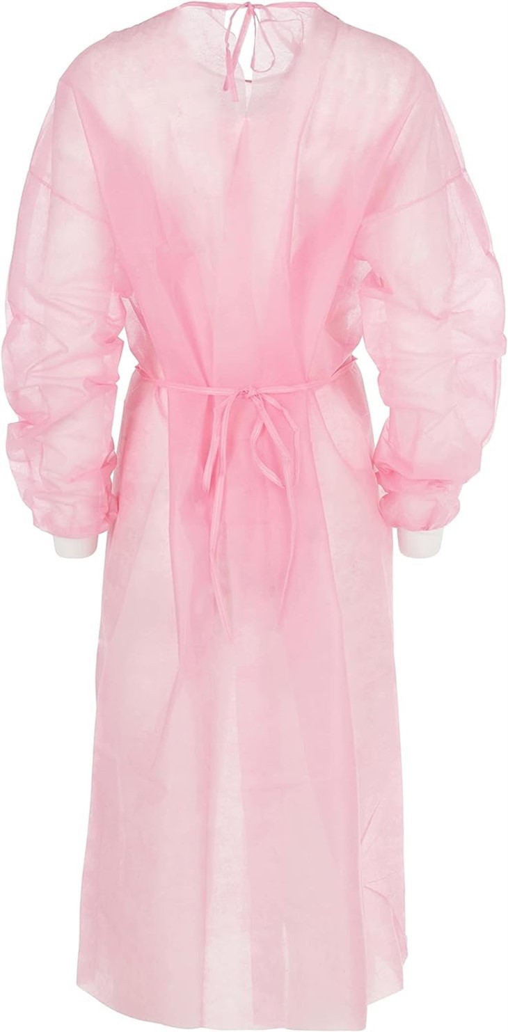 Pink Isolation Gowns