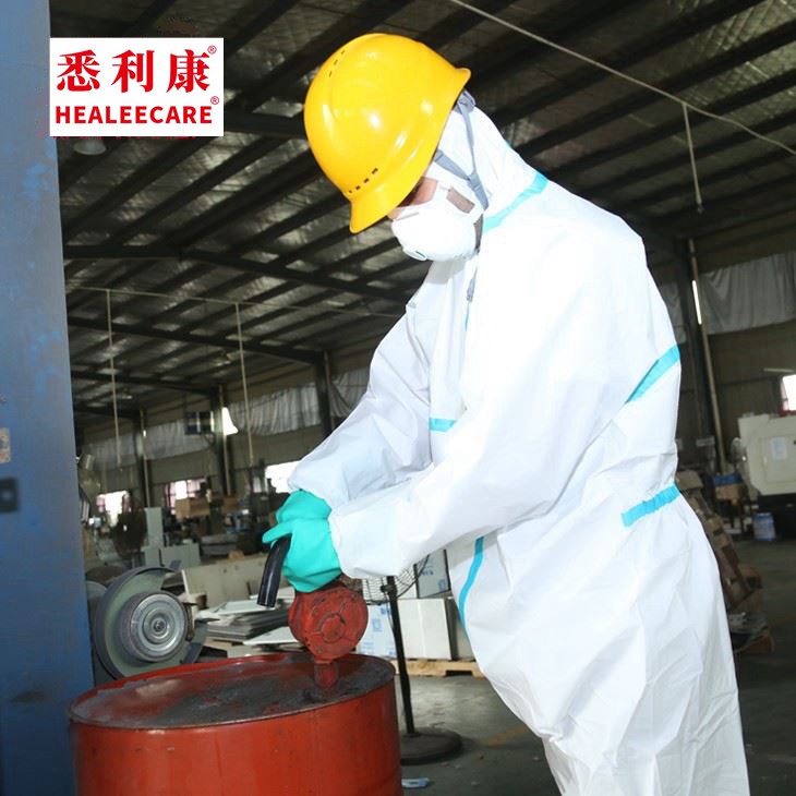 Protective Coveralls With Hood