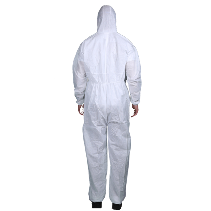 14-3 Disposable SMS Coverall white