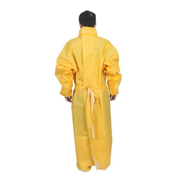 chemical protective gown