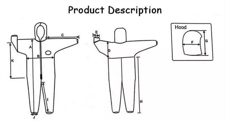 TYPE 5 And 6 Polyethylene Laminated Coverall