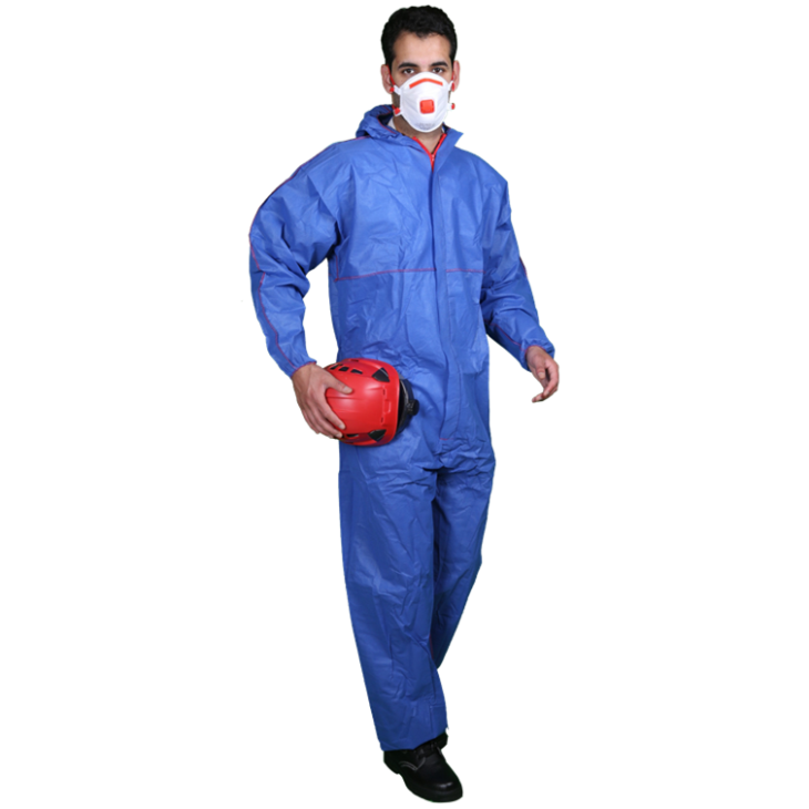 10-5 Disposable SMS coverall blue