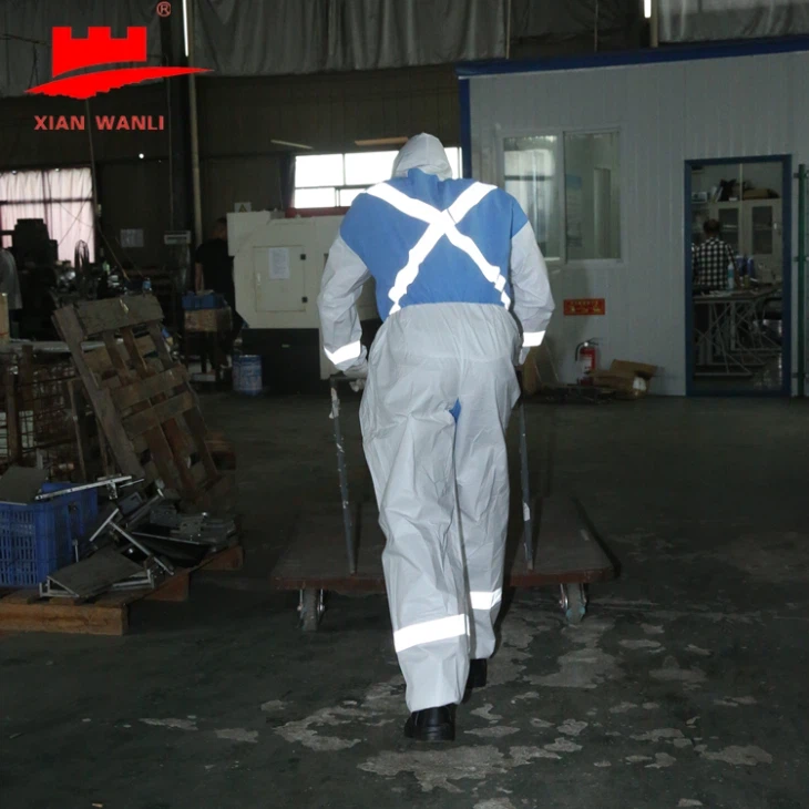 Type 5B/6B Hi-Vis Microporous Coverall